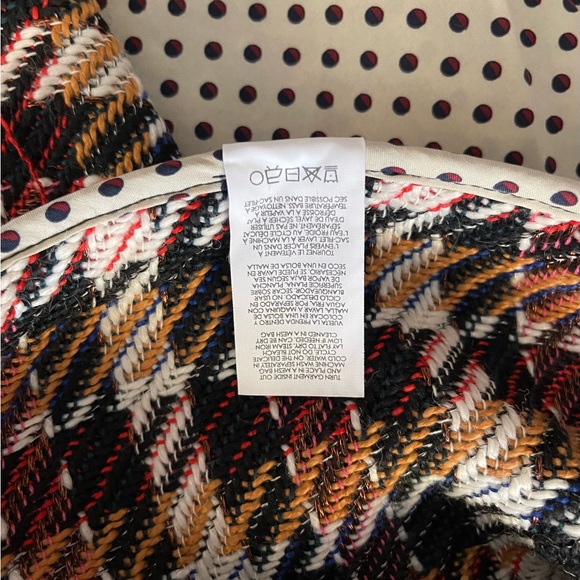 NWT Cabi contemporary trench style wrap coat with fringe - Picture 10 of 11